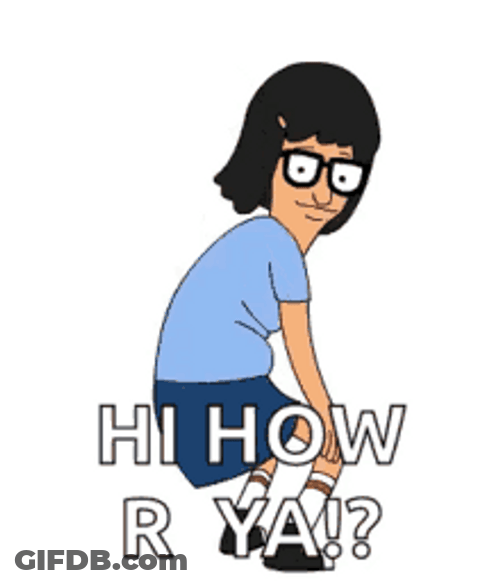 Twerking While Asking Hi How R Ya GIF