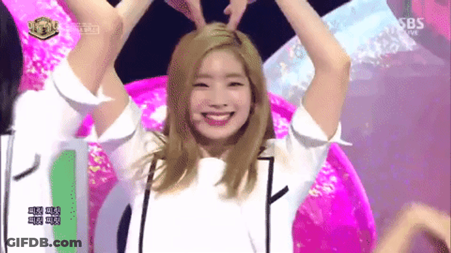 Twice Dahyun Heart Dance GIF
