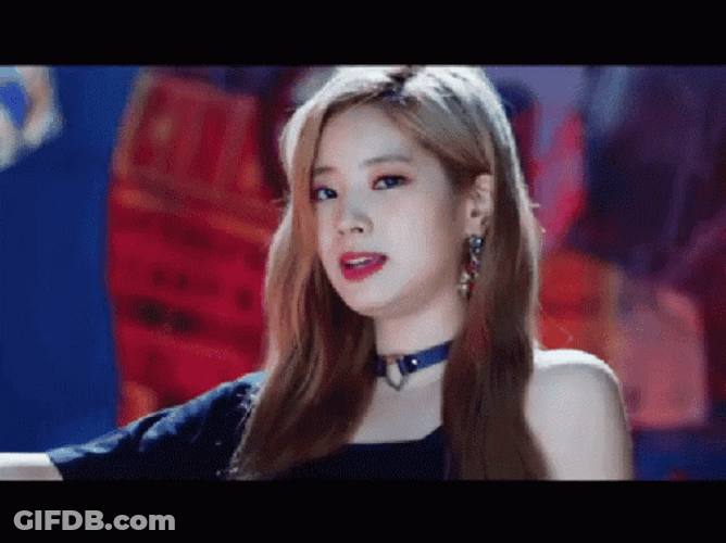 Twice Dahyun Wacky Wink GIF