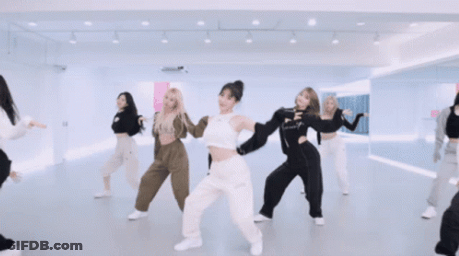 Twice Dance PracticeThe Feels GIF