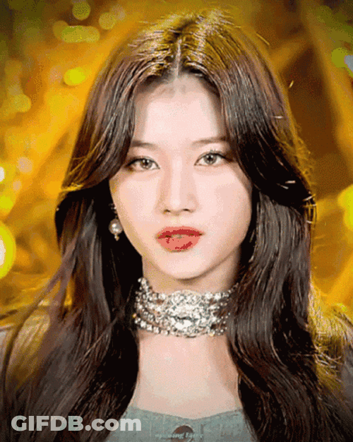 Twice Goddess Singer Sana GIF