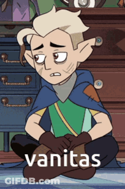 Twiddling Thumbs Hunter The Owl House Vanitas Waiting GIF