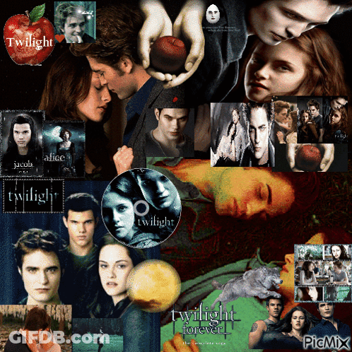 Twilight Forever CD And Posters Collage GIF