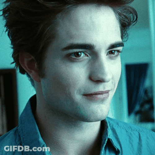 Twilight Handsome Edward Cullen No Not At All GIF