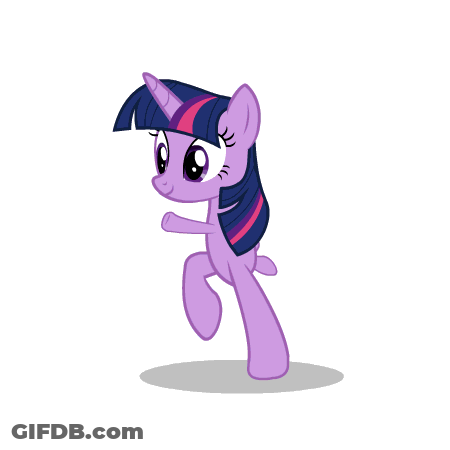 Twilight Sparkle Walking GIF
