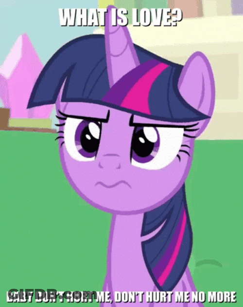 Twilight Sparkle What Is Love GIF