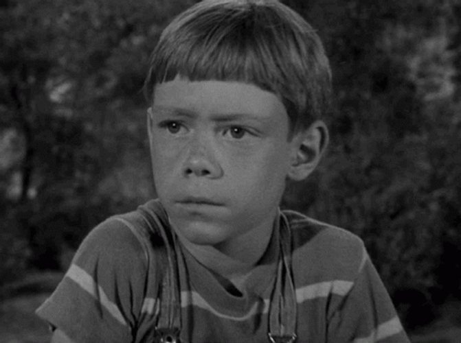 Twilight Zone Bill Mumy Zoom In Kid Shocked GIF