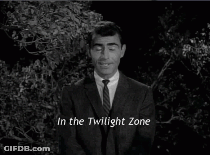 Twilight Zone In The Twilight Zone Fade To Black GIF