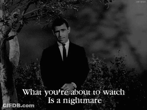 Twilight Zone Nigtmare GIF