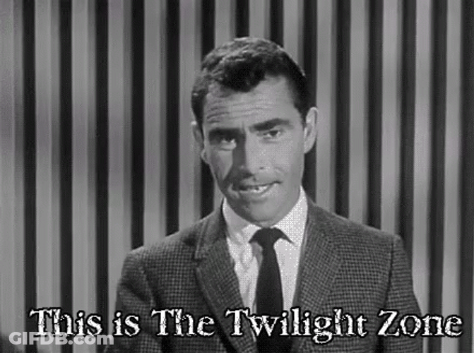 Twilight Zone Rod Sterling This Is The Twilight Zone Intro GIF