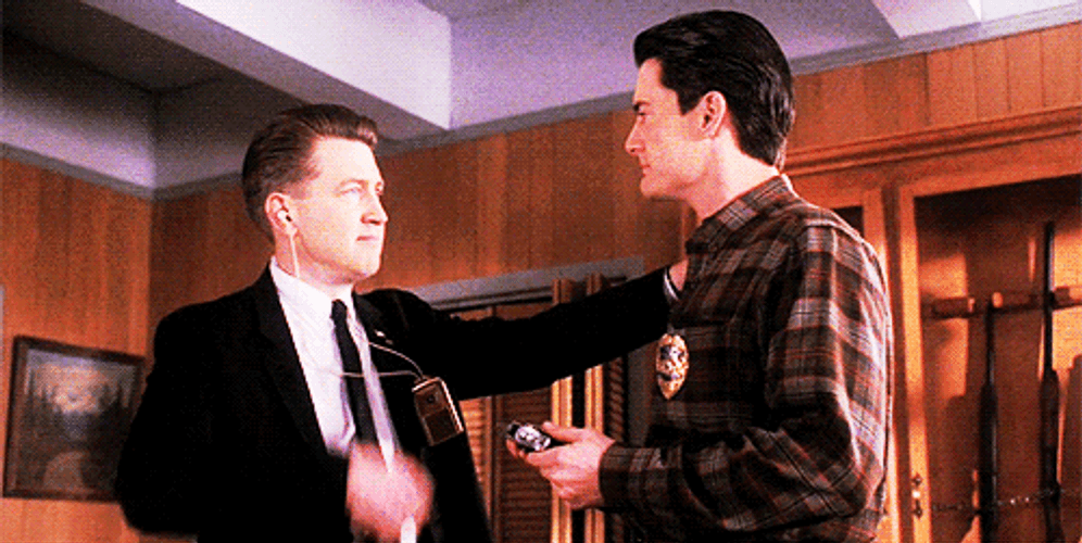 Twin Peaks Agent Cooper Duo Thumbs Up GIF