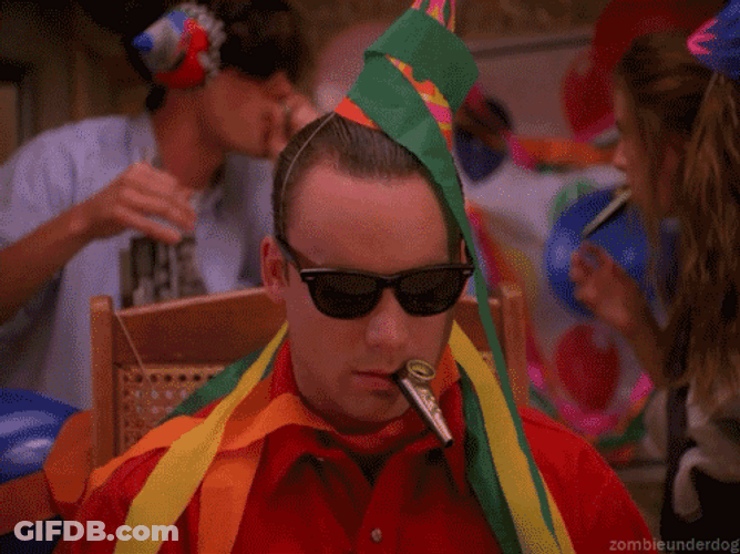 Twin Peaks Birthday Party Surprise GIF