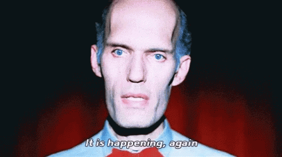 Twin Peaks Carel Struycken It Is Happening Again GIF