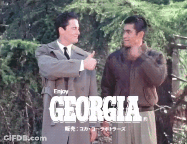 Twin Peaks Dale Cooper Enjoy Georgia GIF