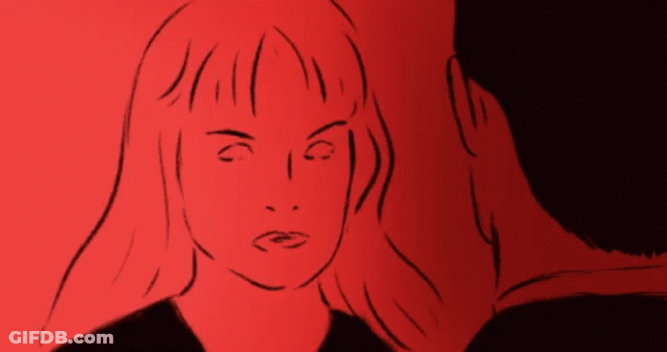Twin Peaks Laura Palmer Scream Animated GIF