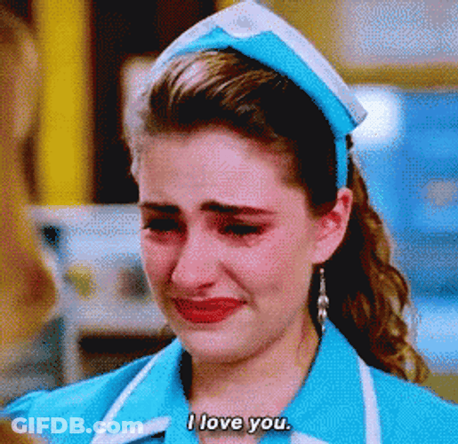 Twin Peaks Mädchen Amick I Love You Crying GIF