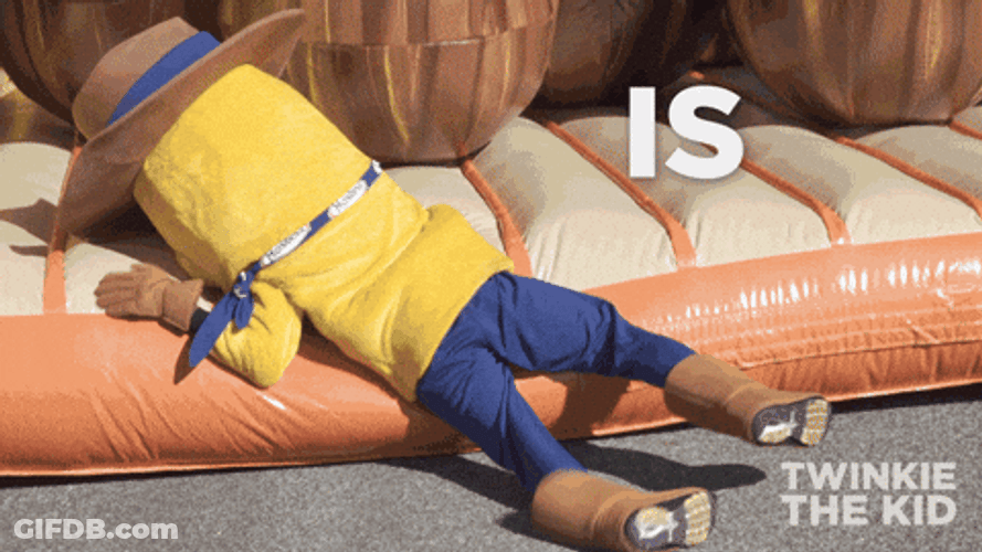 Twinkie Is It Friday Roll GIF