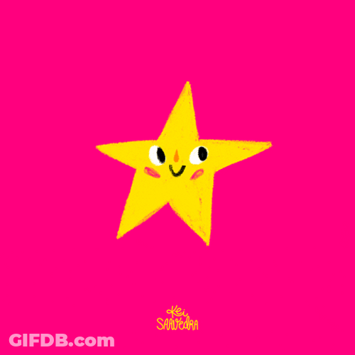 Twinkie Starry Star Smile GIF