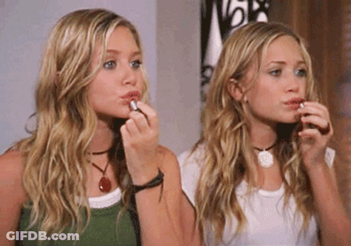 Twinning Mary-Kate And Ashley GIF