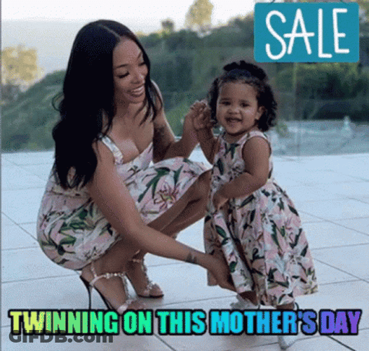 Twinning On This Mother's Day GIF