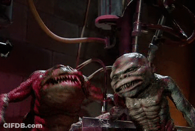 Twins Monster Fighting Demon Slayer GIF