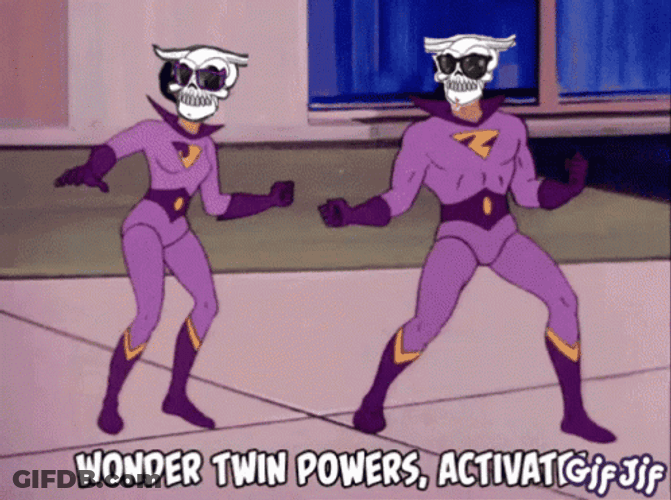 Twins GIF