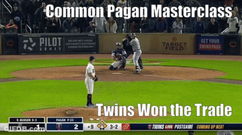 Twins Vs Tigers Common Pagan Masterclass GIF