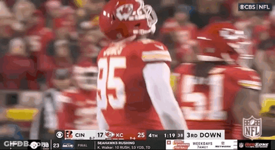 Twirling Chris Jones GIF