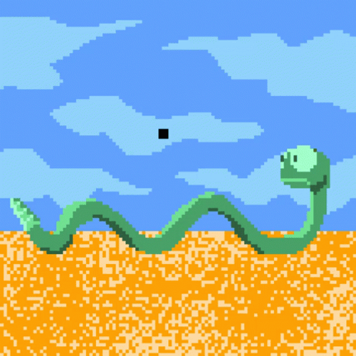 Twisted Pixel Snake GIF