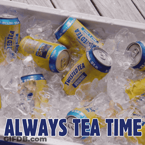 Twisted Tea Always Tea Time GIF