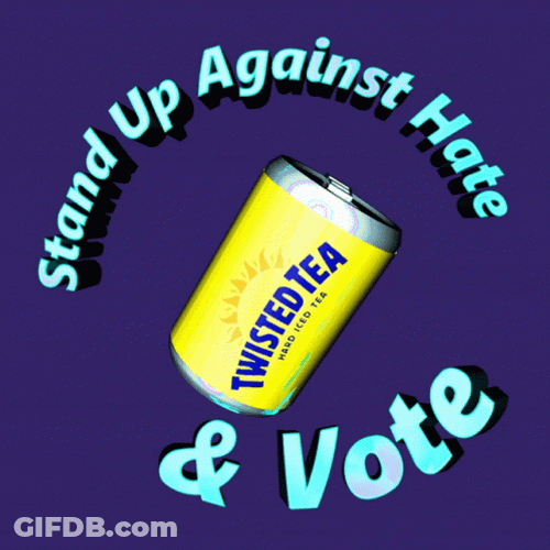 Twisted Tea Curved Text GIF