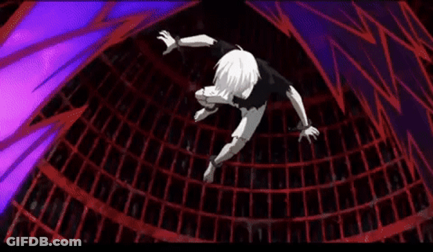Twisting Body Of Ken Kaneki GIF