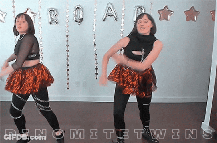 Twitch Dance Twins GIF