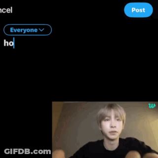 Twitter Page Saying Everyone Hold On GIF