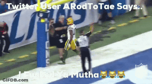 Twitter User Arodto Tae Says I Fucked Ya Mutha GIF