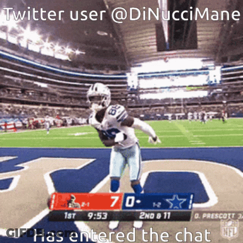 Twitter User @Dinuccimane Entered Chat Watching Football GIF