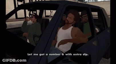 Two 45S: One With Cheese, Large Soda In Car GIF