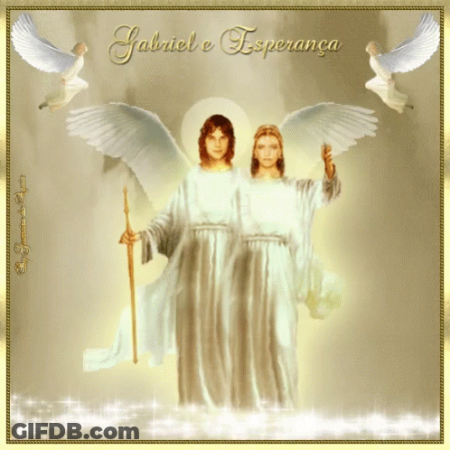 Two Angels Gabriel E Esperanca GIF