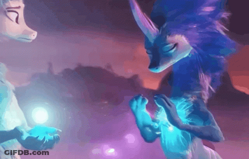Two Animals Side By Side GIF