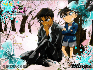 Two Anime Characters Blingee GIF