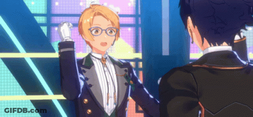 Two Anime Characters GIF