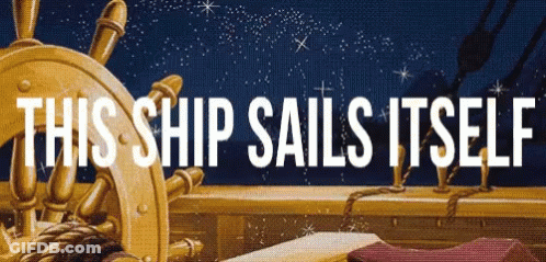 Two Anime Characters On Sailboat Leopika Is My Favorite Ship GIF