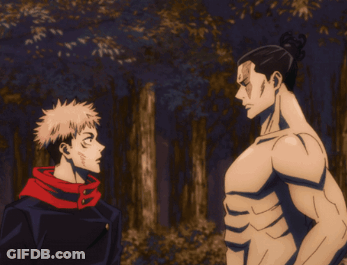 Two Anime Characters One With Bun GIF