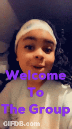 Two Anime Characters Saying Hello Group Chat GIF