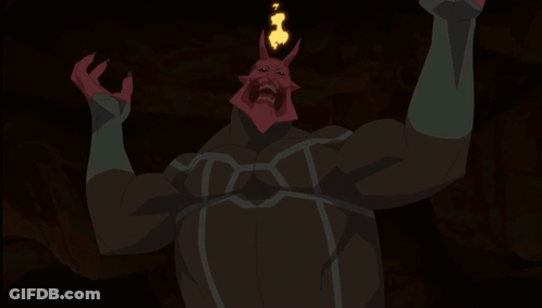 Two Anime Girls Standing In Front Of Fire Don't Even Joke Lad GIF