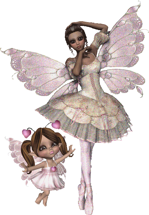 Two Ballerinas Fairy GIF