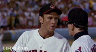 Two Baseball Players Talking On Field GIF