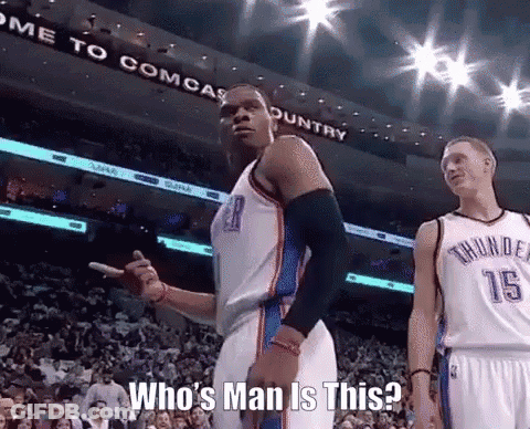 Two Basketball Players In Front Of Crowd, One Wearing Number 15 Jersey GIF