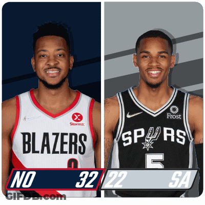 Two Basketball Players Number 32 GIF