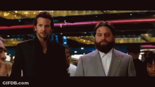 Two Bearded Men Standing Together GIF